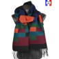 Echarpe acryl. Andalou multicolore made in France