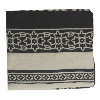 Cheche homme frise beige et noir