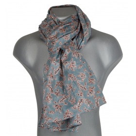 Cheche homme paisley gris