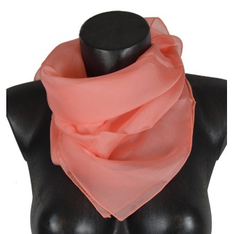 Carré mousseline pêche fabriqué en France