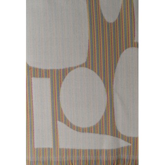 Châle Enjoy blanc made in France