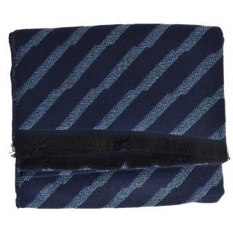 Châle Aphélie bleu made in France