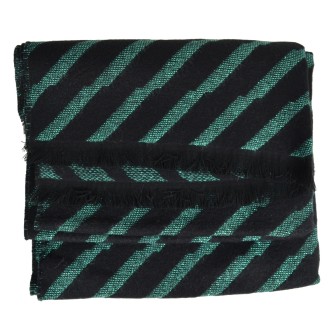 Châle Aphélie vert made in France