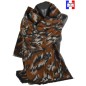 Châle Aborigene marron made in France