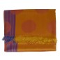 Echarpe Inouï microfibre orange-violet fabriquée en France