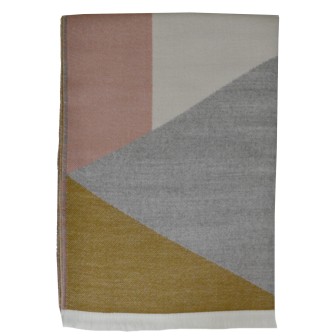 Châle Adélie rose made in France