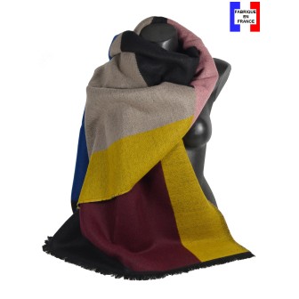 Châle Adélie jaune made in France