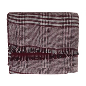 Châle Palma bordeaux made in France