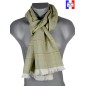 Echarpe Equilibre homme beige et jaune