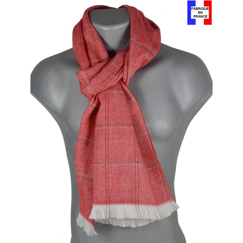 Echarpe Equilibre homme rouge