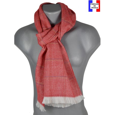 Echarpe Equilibre homme rouge