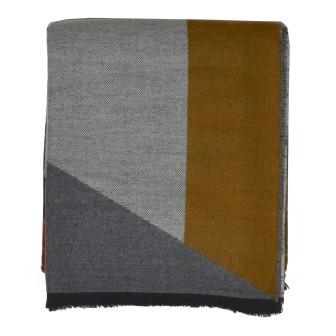 Poncho Adélie ocre made in France