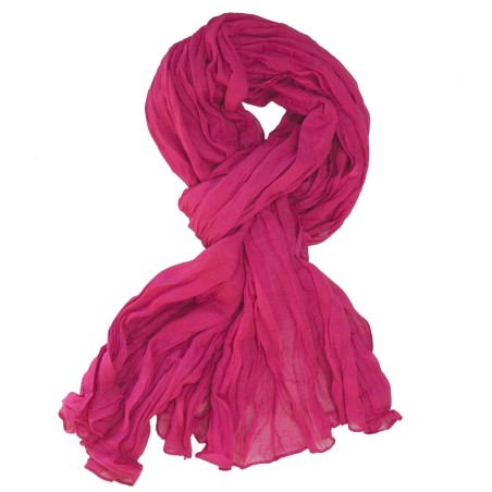 Cheche coton bougainvillier