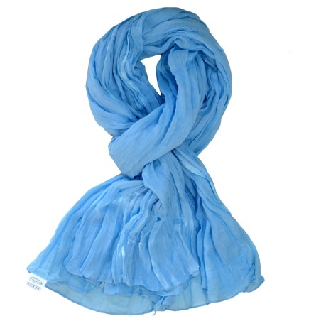 Cheche coton baby blue