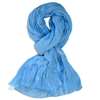 Cheche coton baby blue