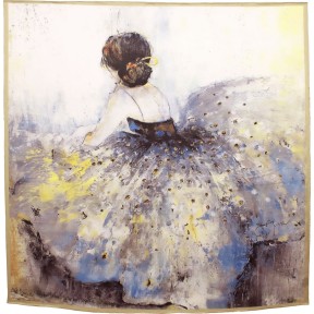 Carré en soie danseuse