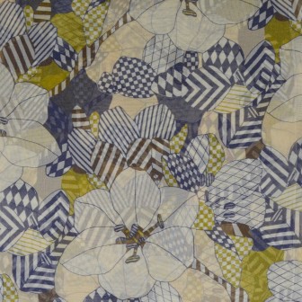 Carré de soie Valentin fabriqué en France