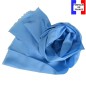 Echarpe en lin et coton ciel made in France