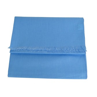 Echarpe en lin et coton ciel made in France