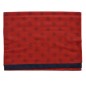 Echarpe homme merinos Vasco rouge