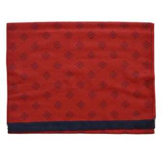 Echarpe homme merinos Vasco rouge