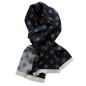 Echarpe homme merinos Vasco noire