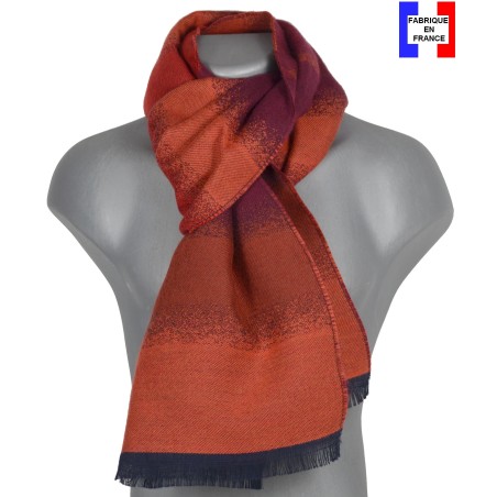 Echarpe homme merinos Vip rouge