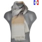 Echarpe homme merinos Vip beige