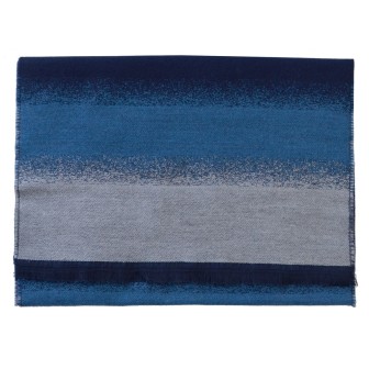 Echarpe homme merinos Vip bleu