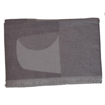 Echarpe homme merinos Venus taupe