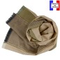 Echarpe homme merinos Vertige beige