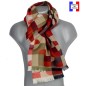 Echarpe homme merinos Volt rouge