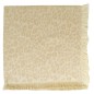 Carré en coton Dagara beige Carré en coton Dagara beige