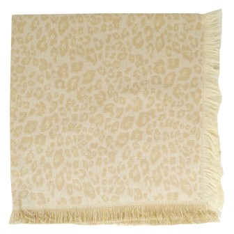 Carré en coton Dagara beige