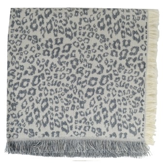 Carré en coton Dagara gris