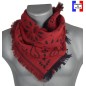 Carré bandana en coton Andana rouge Carré bandana en coton Andana rouge