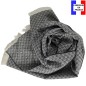 Echarpe homme coton laine BABA noire
