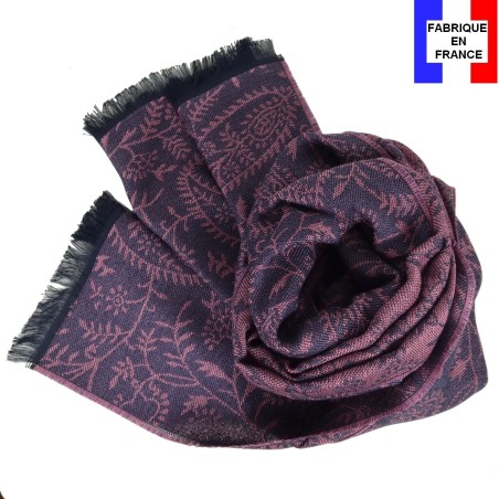 Echarpe homme coton Basmati rose