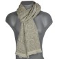 Echarpe homme coton Basmati beige