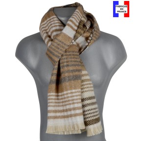 Echarpe homme Paola marron