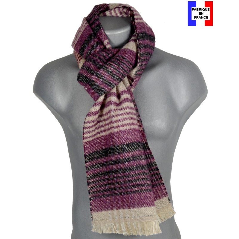 Echarpe homme Paola rose