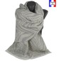 Châle Antilope gris made in France