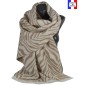 Châle Antilope beige made in France