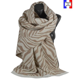 Châle Antilope beige made in France