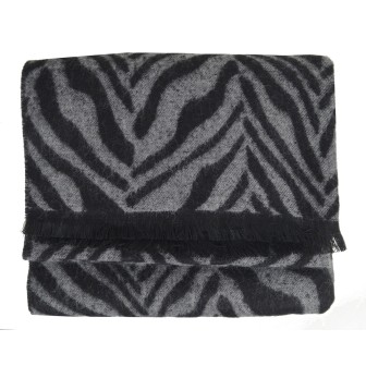 Chale Antilope noire et grise made in France