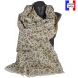 Châle coton Dolce beige made in France