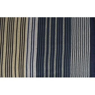 Châle coton Dancing noir made in France