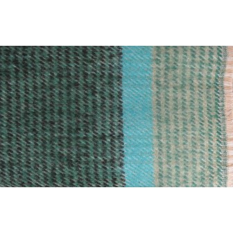 Châle Peps vert made in France