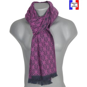 Cheche homme coton bio Dojo rose