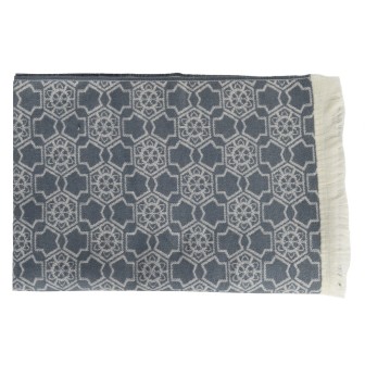 Cheche homme coton bio Digital gris